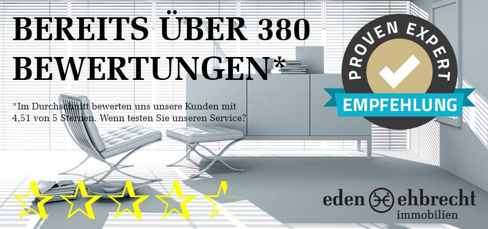 Immobilienmakler, Gewerbemakler, Oldenburg, über 380 Kundenbewertungen, Proven Expert, 4,51 von 5 Sternen