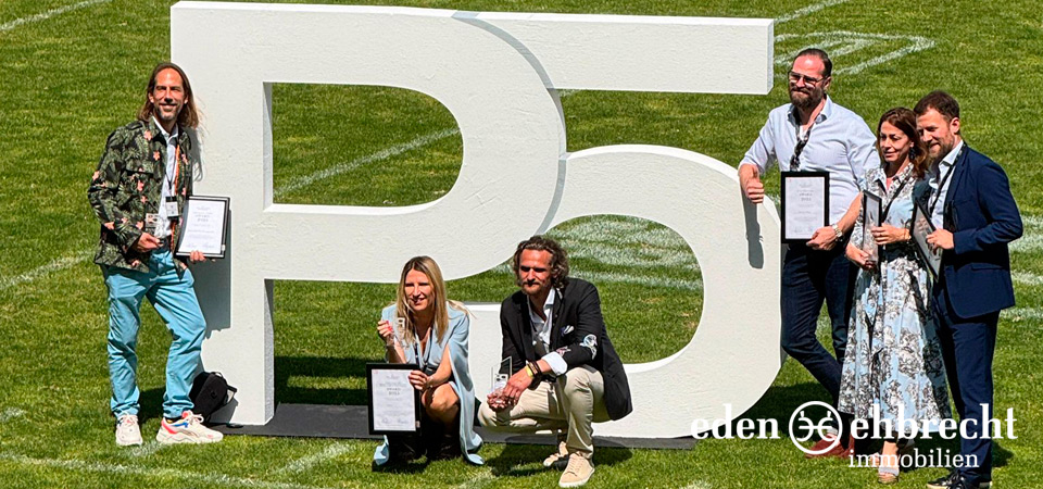 Eden-Ehbrecht Immobilien erhält den P5 Property Agent Award 2025